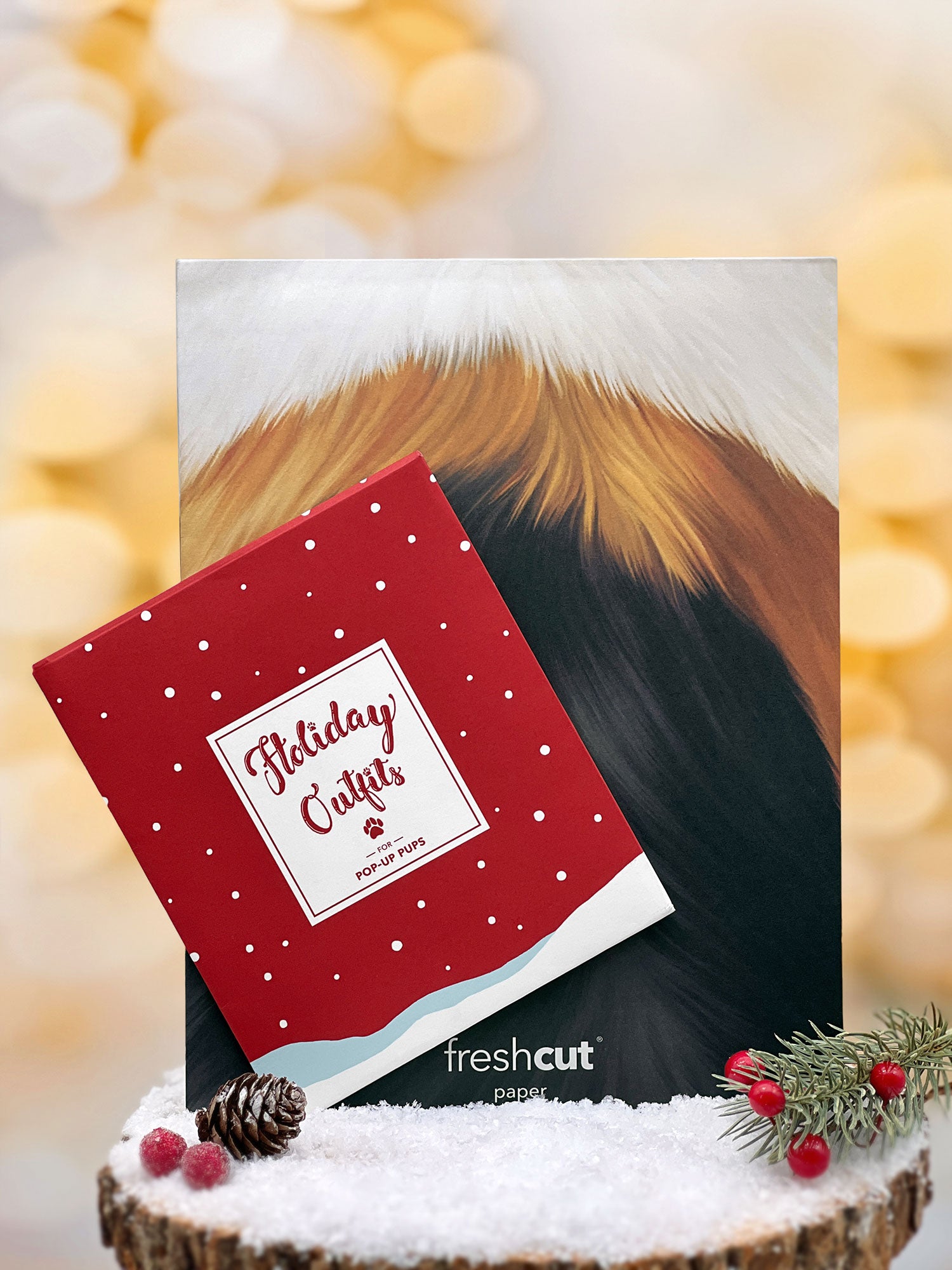 Holiday Beagle Pop-Up Envelope