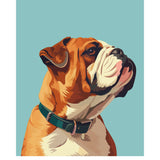 English Bulldog Card