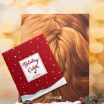 Holiday Golden Retriever Pop-Up Card envelope