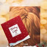 Holiday Golden Retriever Pop-Up Card envelope