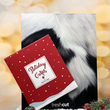 Holiday Boston Terrier Pop-Up envelope