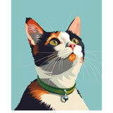 Calico Cat Card