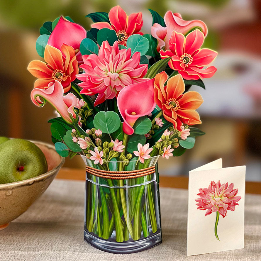 Dear Dahlia FreshCut Paper Bouquet - Lark - A Modern Marketplace