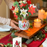 Winter Joy as holiday centerpiece