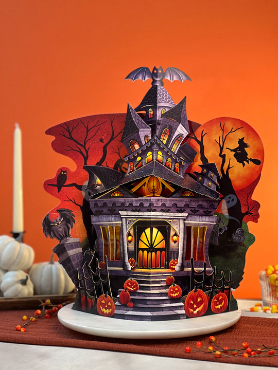 Haunted House Pop Up Decor