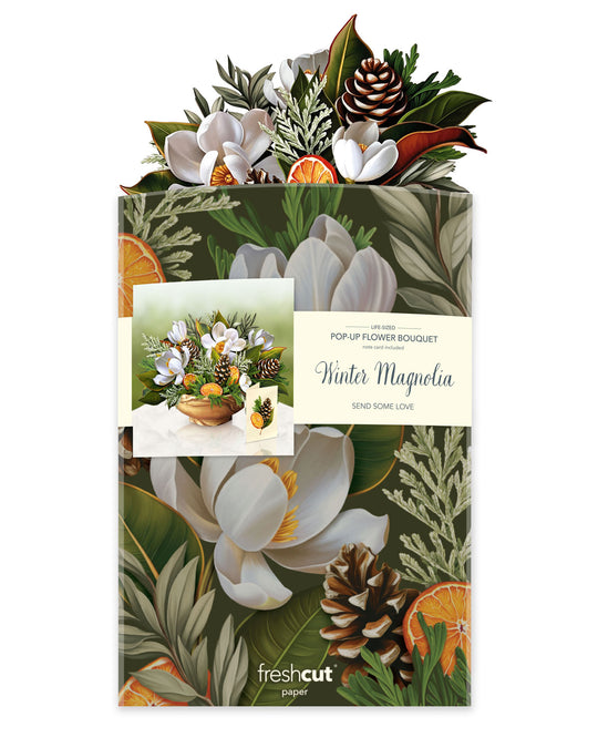 Winter Magnolia with Envelope