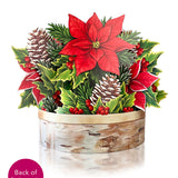 FreshCut Paper Birch Poinsettia back