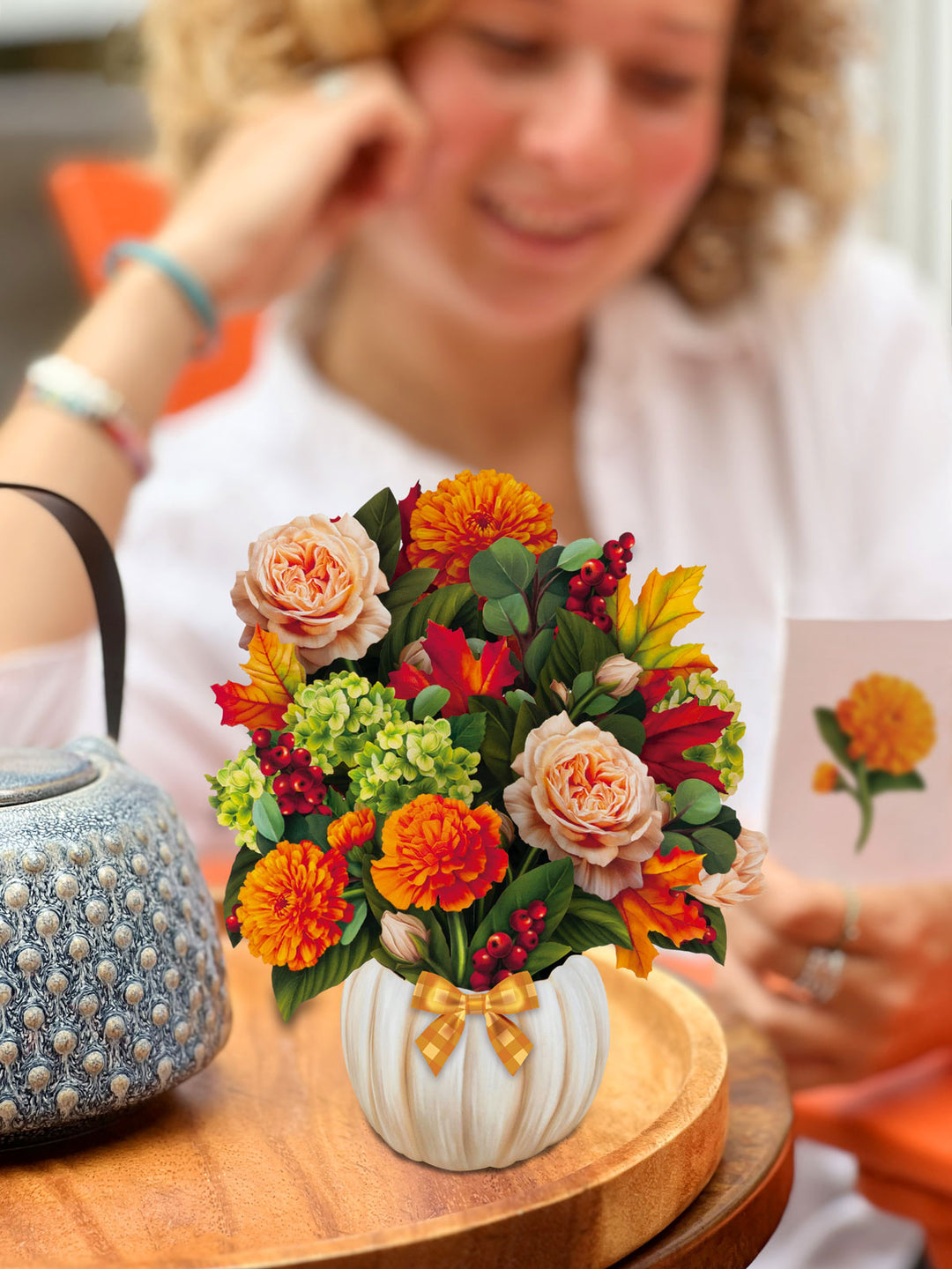 Mini Pumpkin Spice Bouquet for Holidays