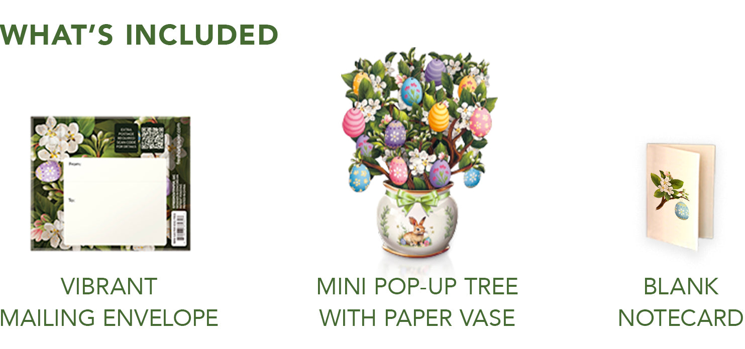 Mini Easter Egg Tree Pop-Up Card