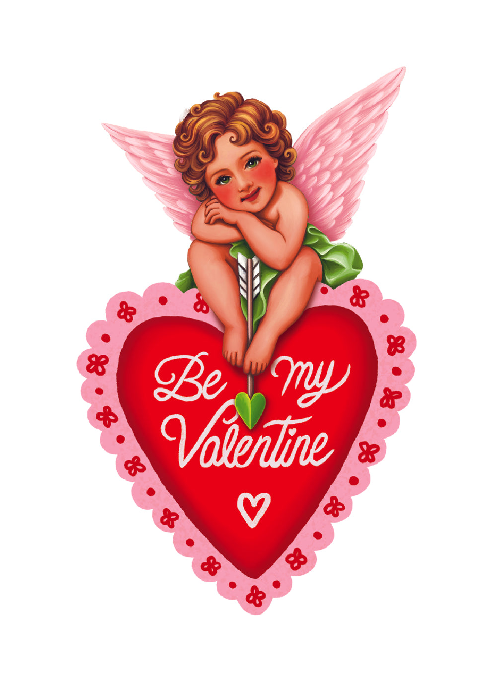 Cupid's Valentine Card