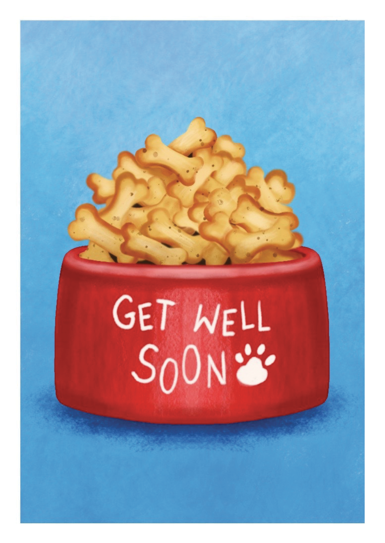 Get Well Soon Pet Card