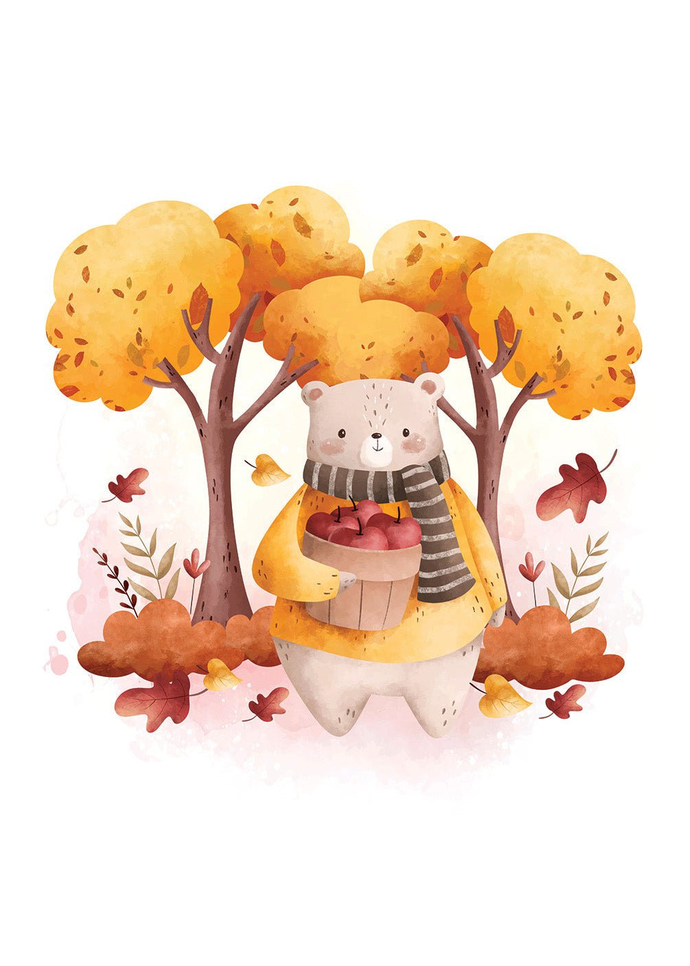 Apple Harvest Card - FreshCut Paper