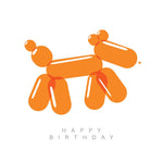 Balloon Dog Card - FreshCut Paper