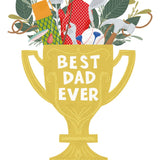 Best Dad Trophy Card - FreshCut Paper