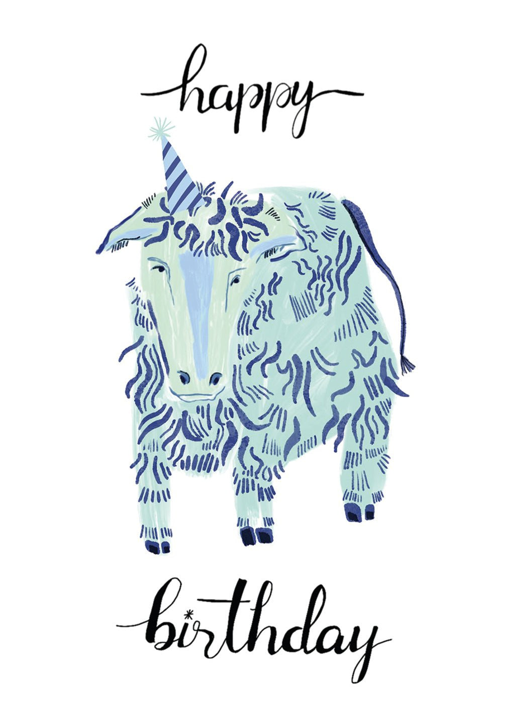 Birthday Bull Card - FreshCut Paper