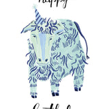 Birthday Bull Card - FreshCut Paper