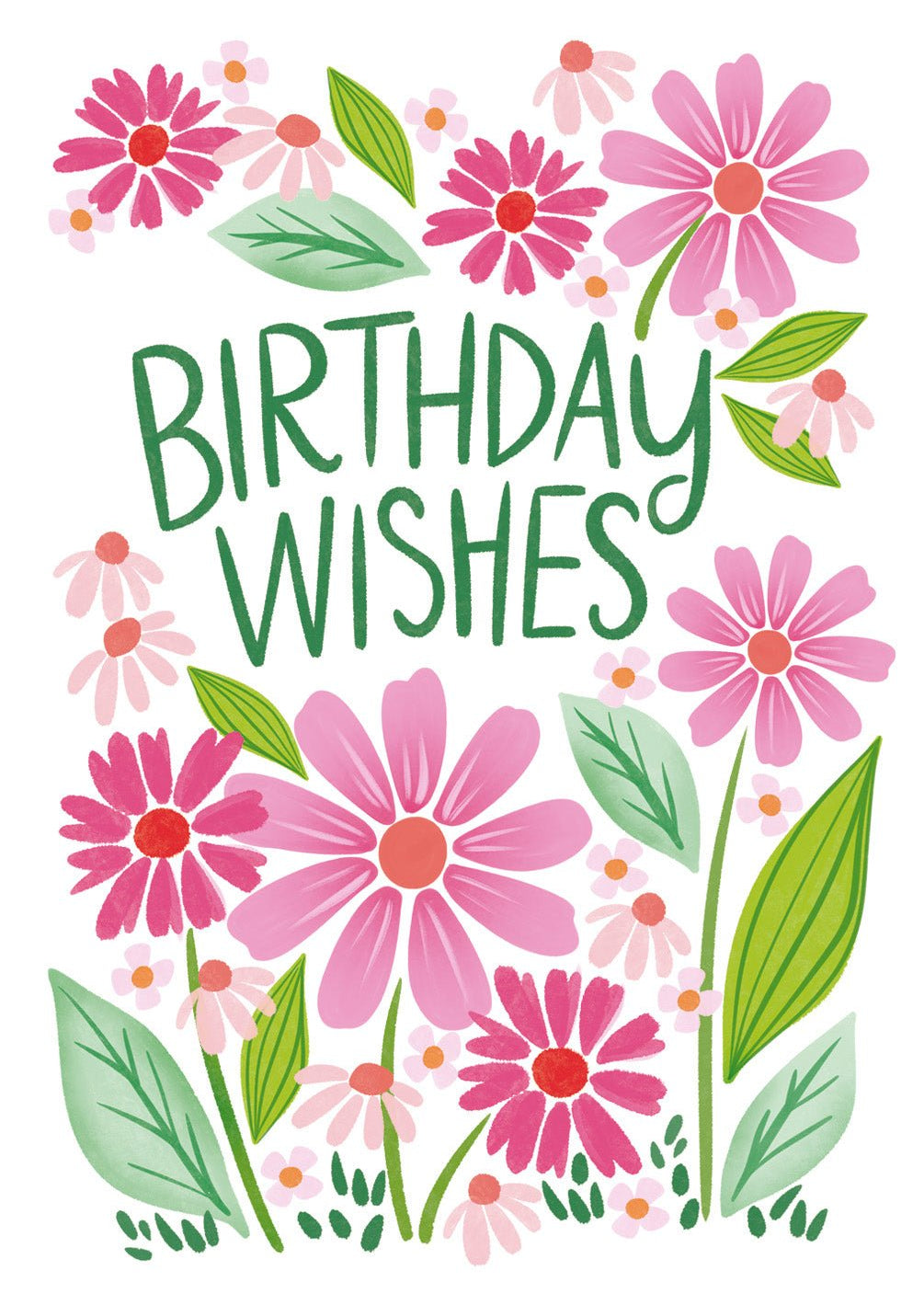 Birthday Wishes Card - FreshCut Paper