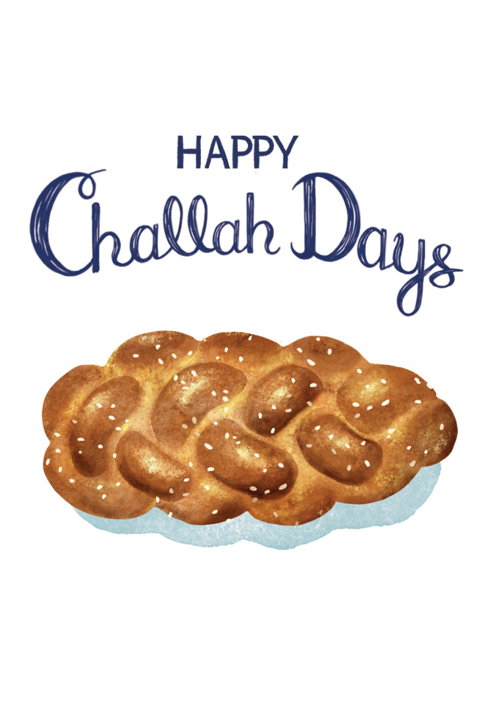 Challah Days Card - FreshCut Paper