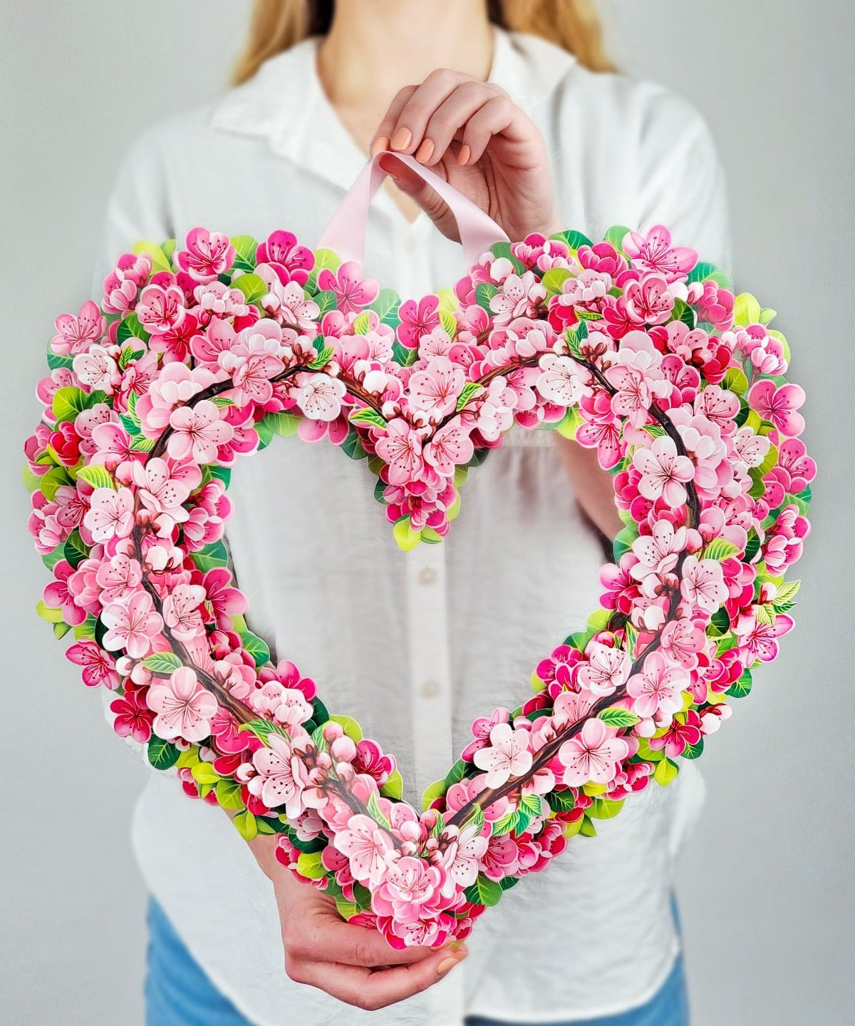 Cherry Blossom Heart - FreshCut Paper