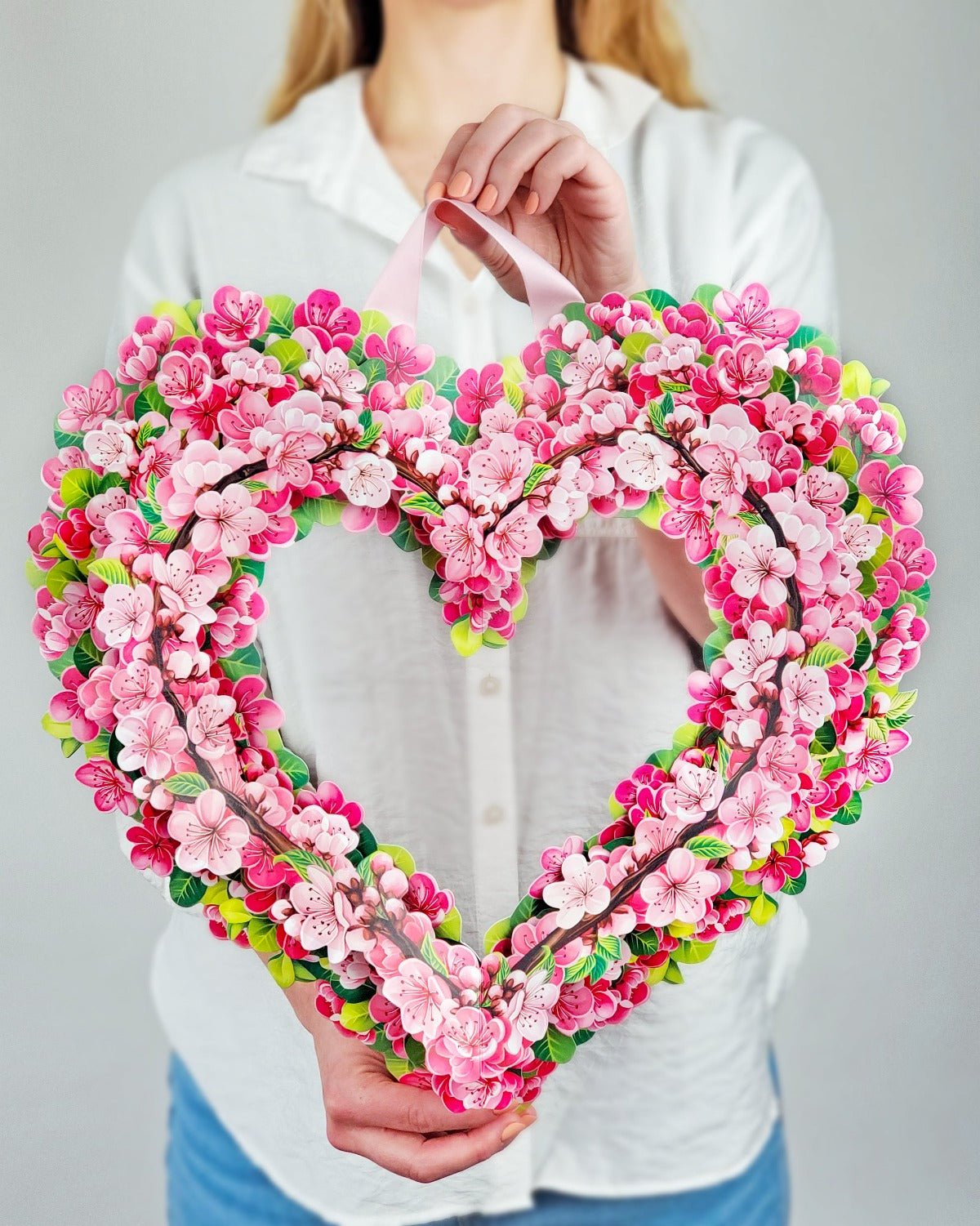 Cherry Blossom Heart - FreshCut Paper