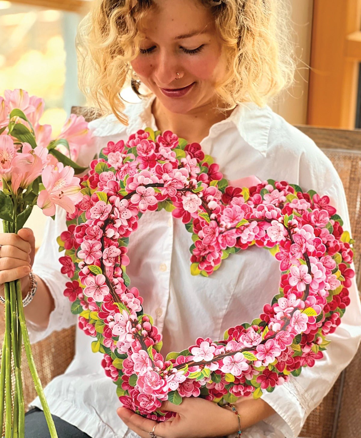 Cherry Blossom Heart - FreshCut Paper