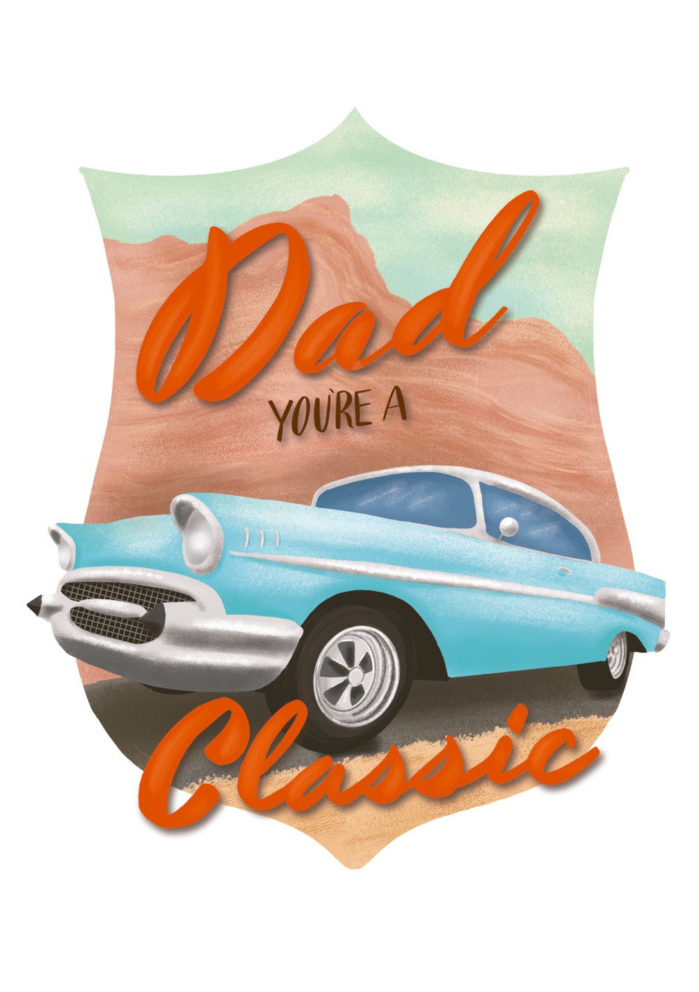 Classic Dad Card - FreshCut Paper