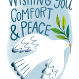 Comfort and Peace Dove Card - FreshCut Paper