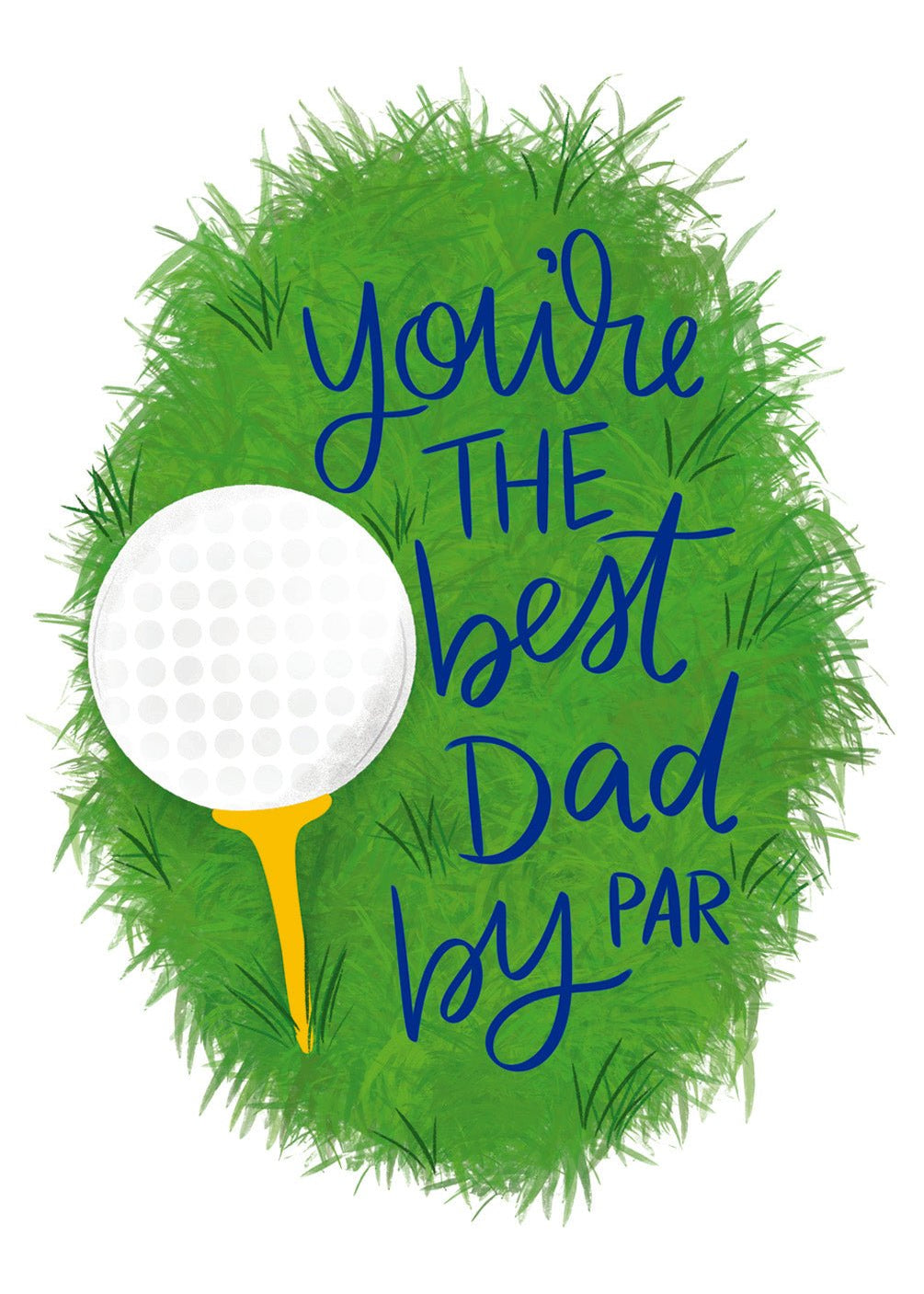 Dad Golf Card - FreshCut Paper