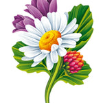 Daisies Card - FreshCut Paper