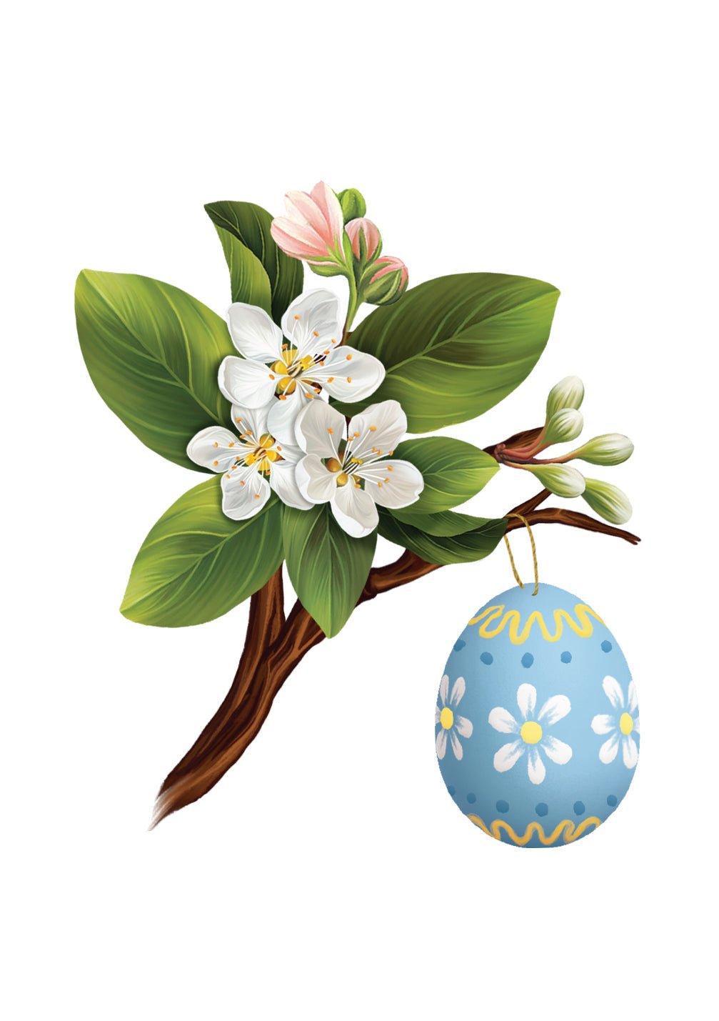 Easter Egg Tree Card - FreshCut Paper