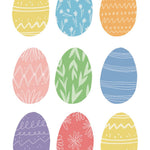 Easter Eggs Card - FreshCut Paper