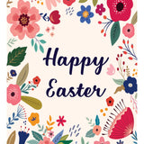 Easter Floral Card - FreshCut Paper