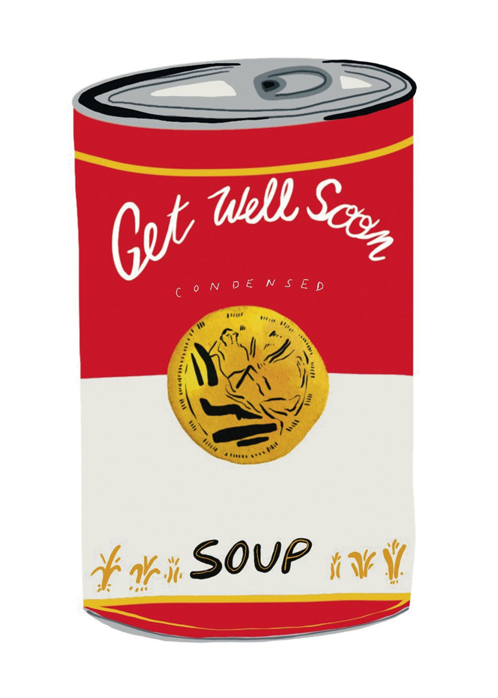 Get Well Soup Card - FreshCut Paper