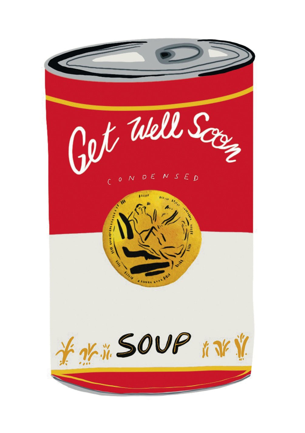 Get Well Soup Card - FreshCut Paper