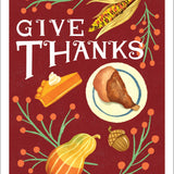 Give Thanks Card - FreshCut Paper