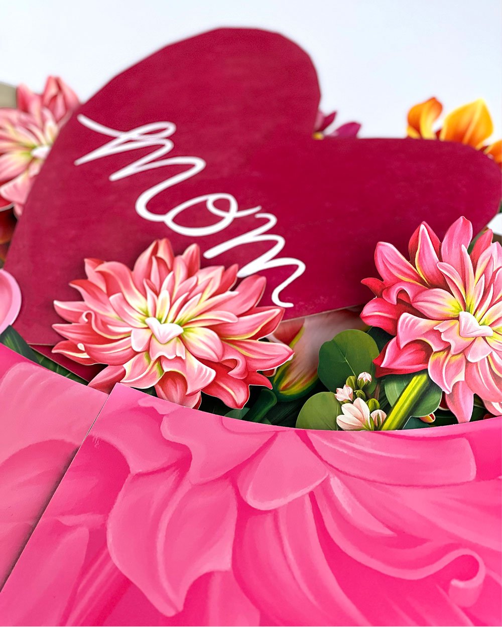 Grande Dahlia Mom Heart - FreshCut Paper