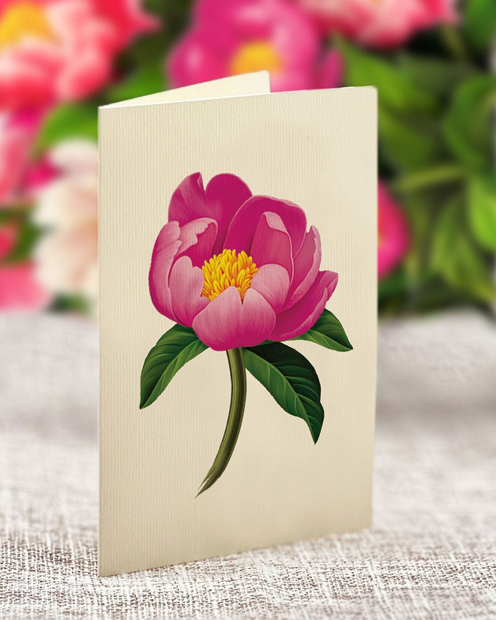 Grande Peony Paradise Mom Heart - FreshCut Paper