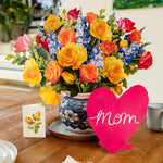 Grande Sorbet Roses Mom Heart - FreshCut Paper