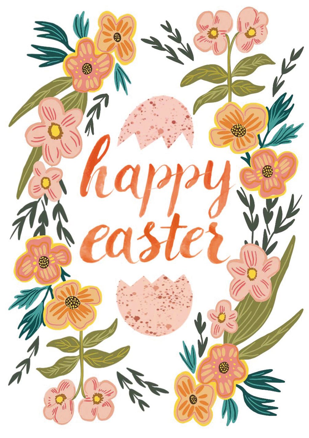 Happy Easter Card - FreshCut Paper