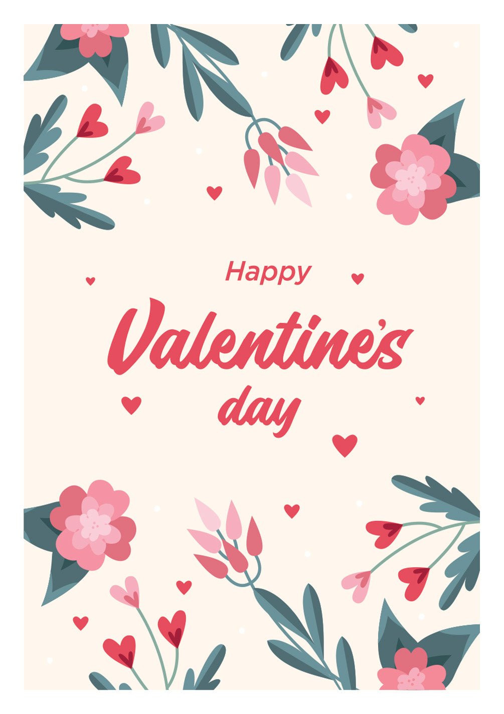 Happy Valentine's Day Card - FreshCut Paper