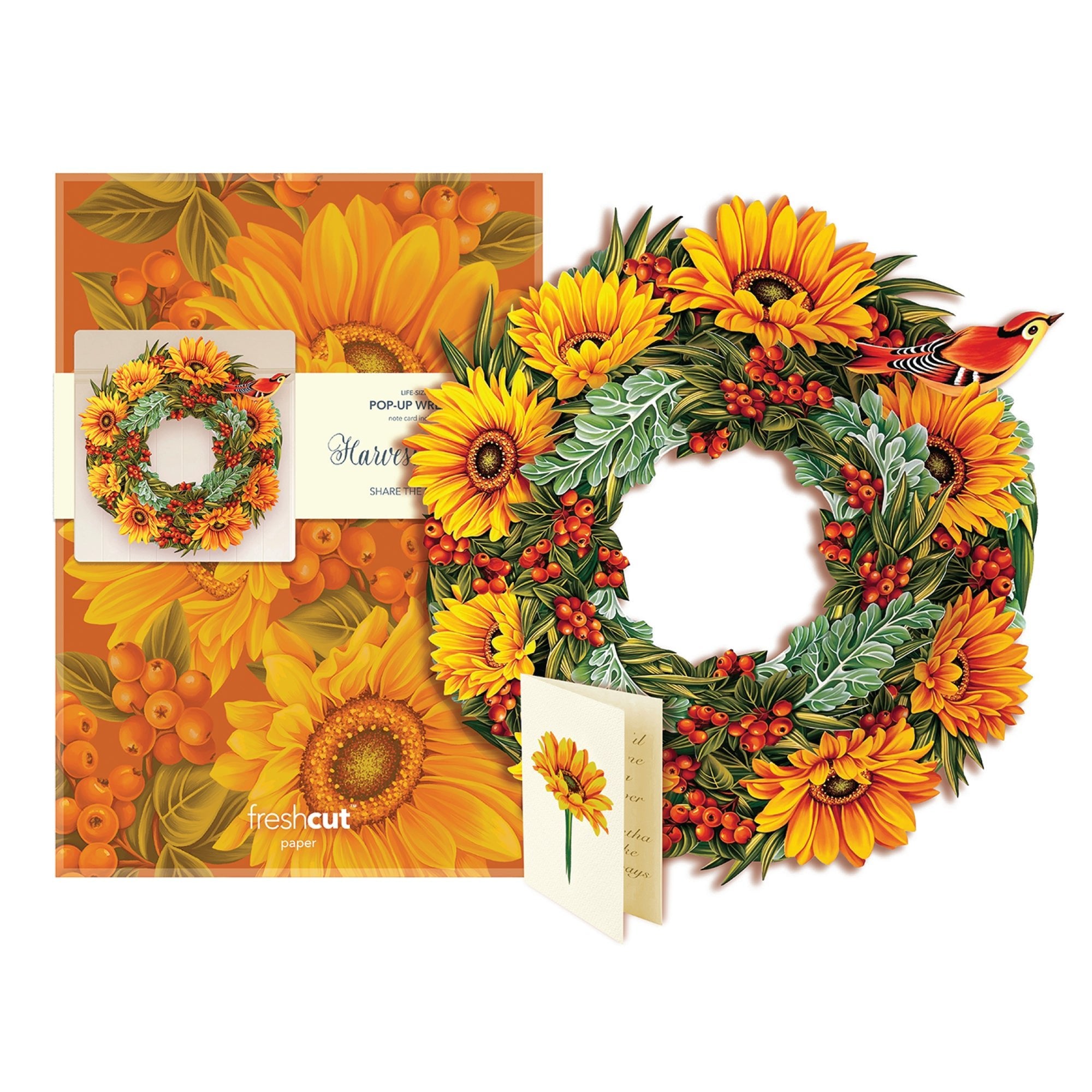 Harvest Wreath - FreshCut Paper