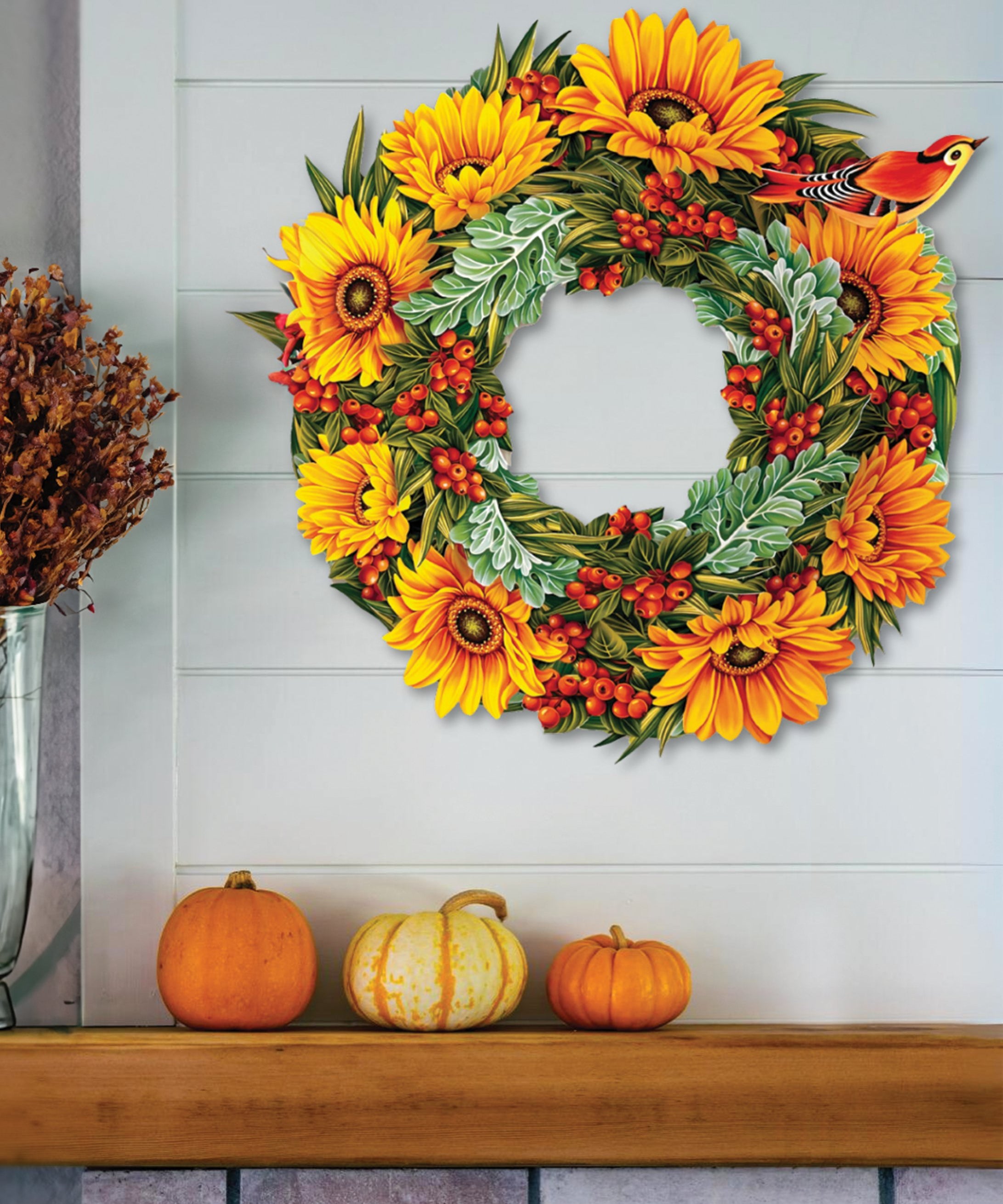 Harvest Wreath - FreshCut Paper