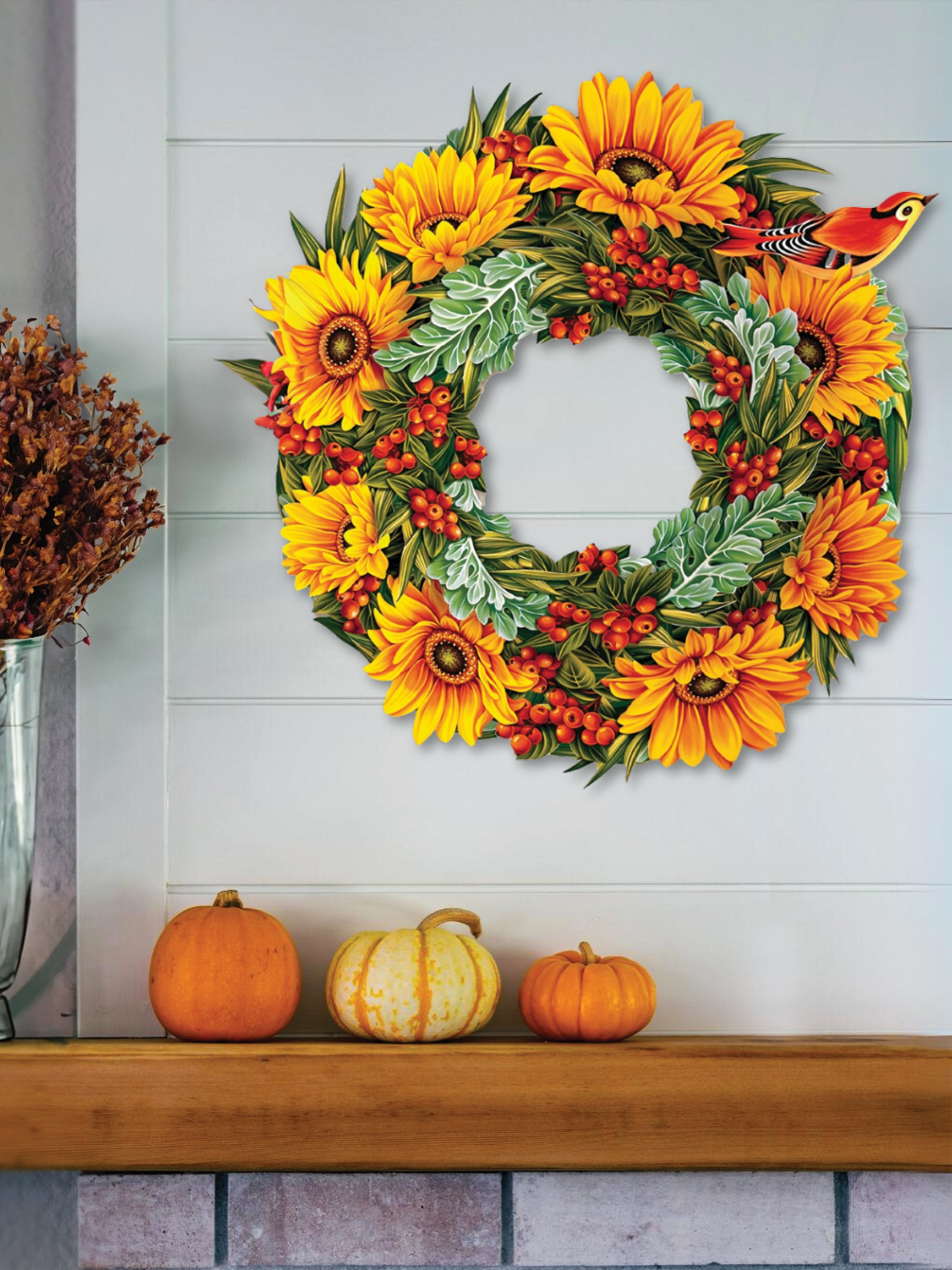 Harvest Wreath - FreshCut Paper