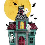 Haunted House Card - FreshCut Paper