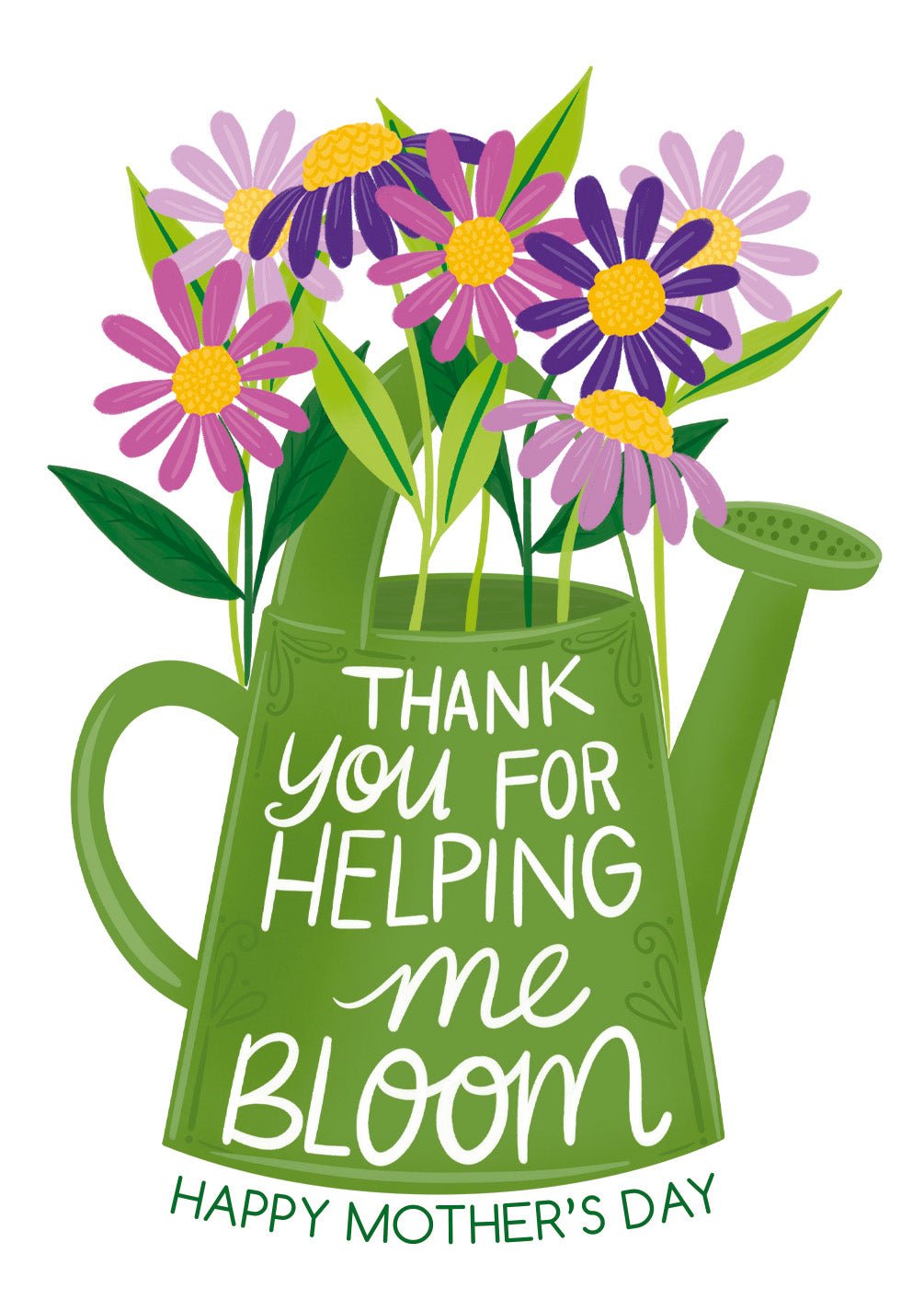 Helping Me Bloom Card - FreshCut Paper