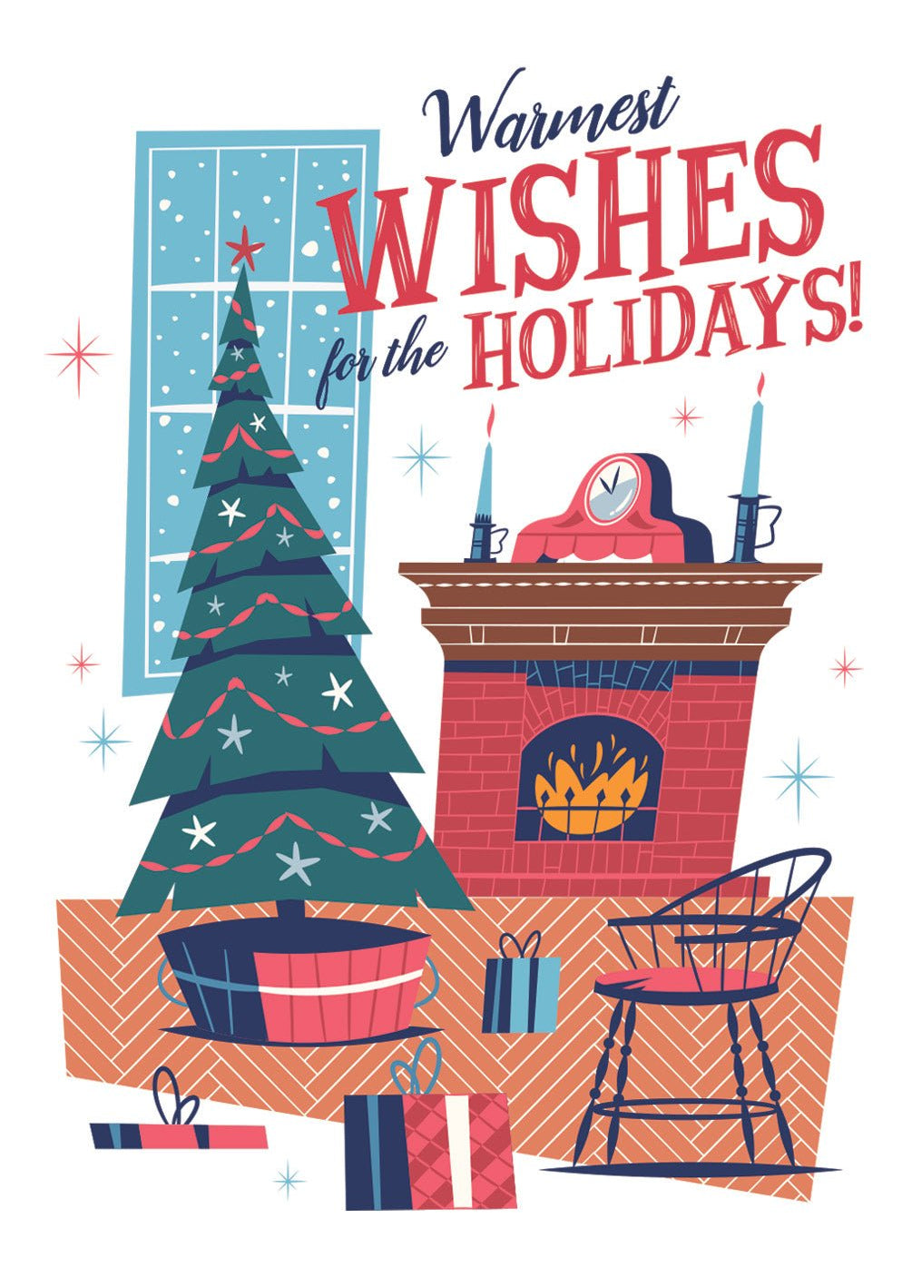 Holiday Wishes Card - FreshCut Paper