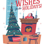 Holiday Wishes Card - FreshCut Paper