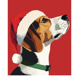 Holiday Beagle Card