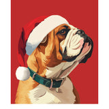 Holiday Bulldog Card