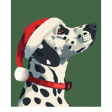 Holiday Dalmatian Card